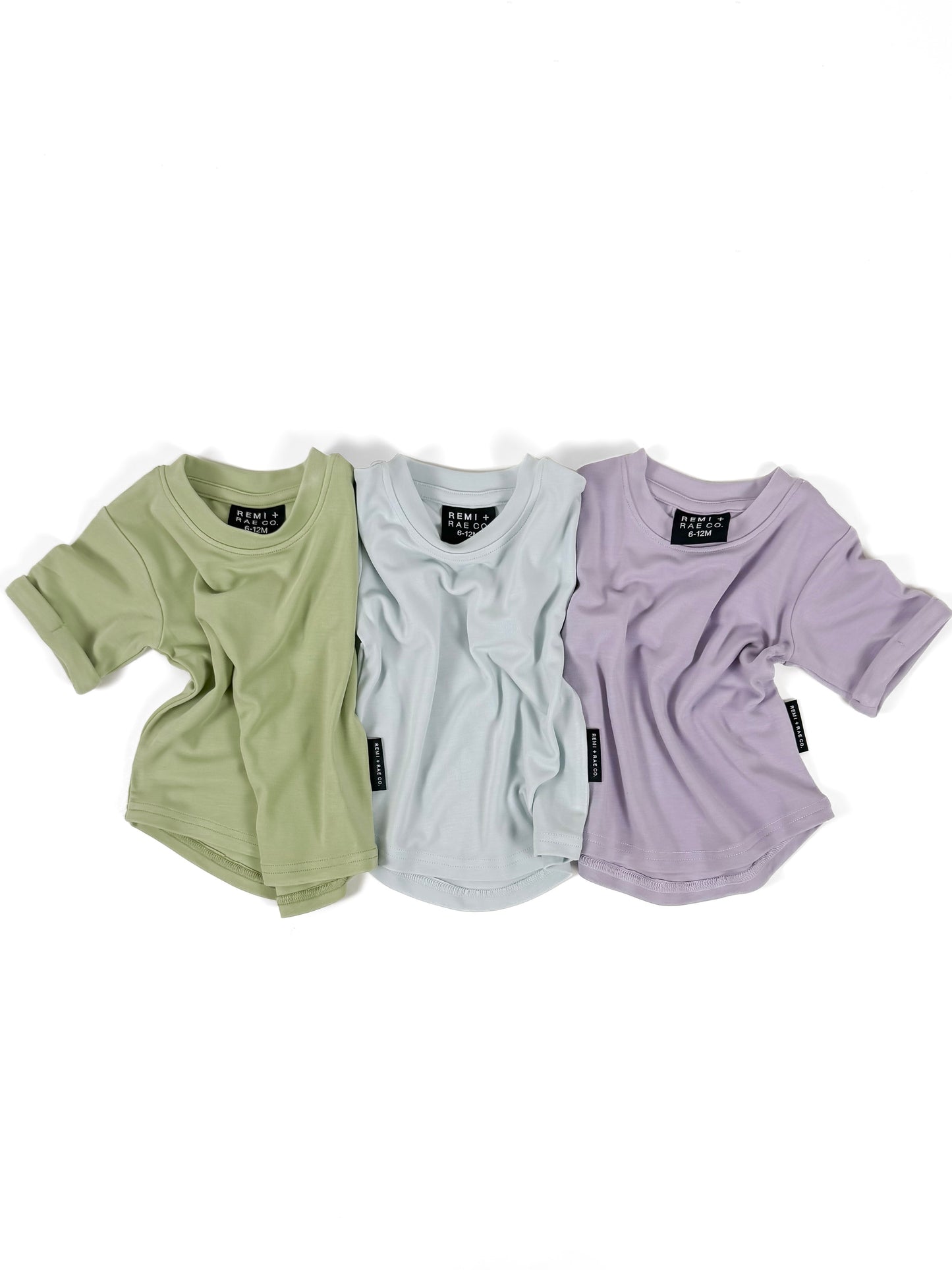 BAMBOO LUXE TEE - LILAC