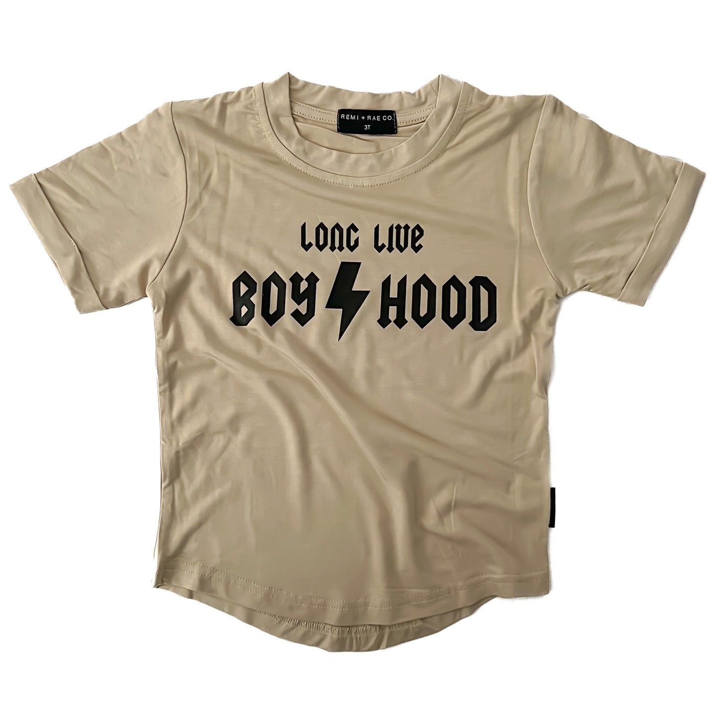 BAMBOO TEE - LONG LIVE BOYHOOD - SAND