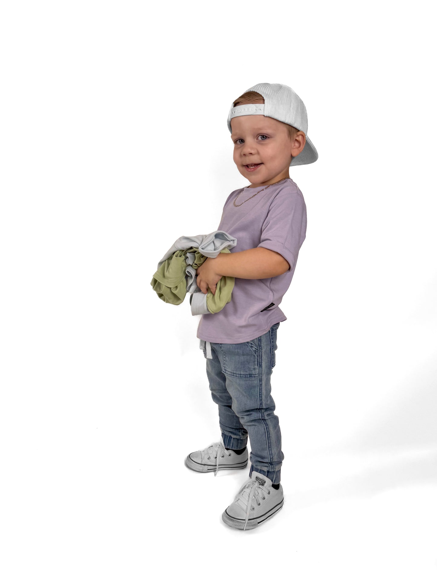 BAMBOO LUXE TEE - LILAC