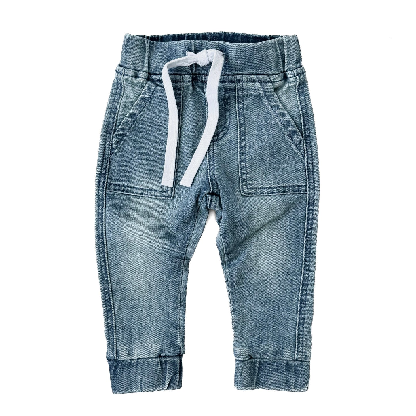 DENIM JOGGERS - CLASSIC