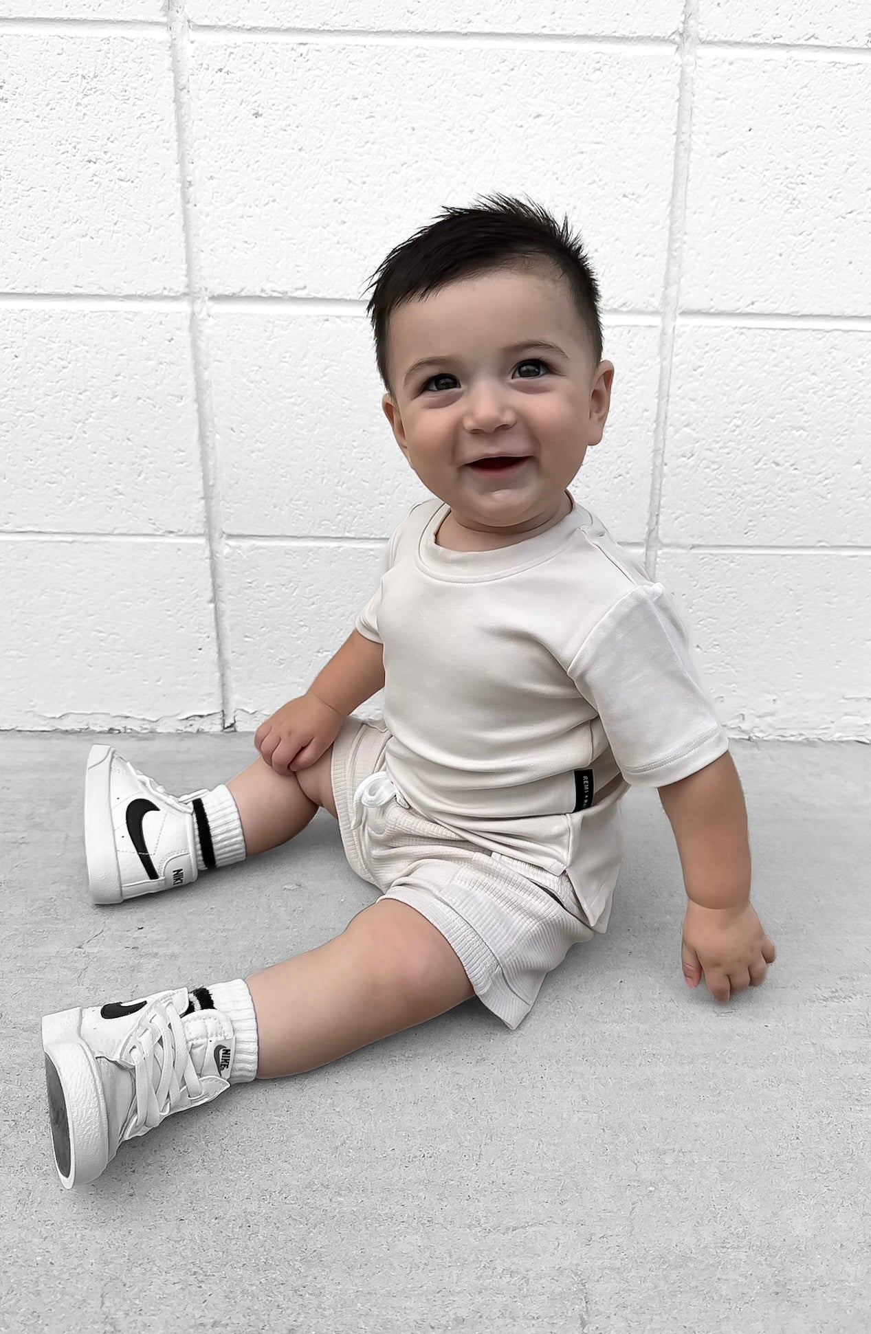 BAMBOO LUXE TEE - MOONSTONE