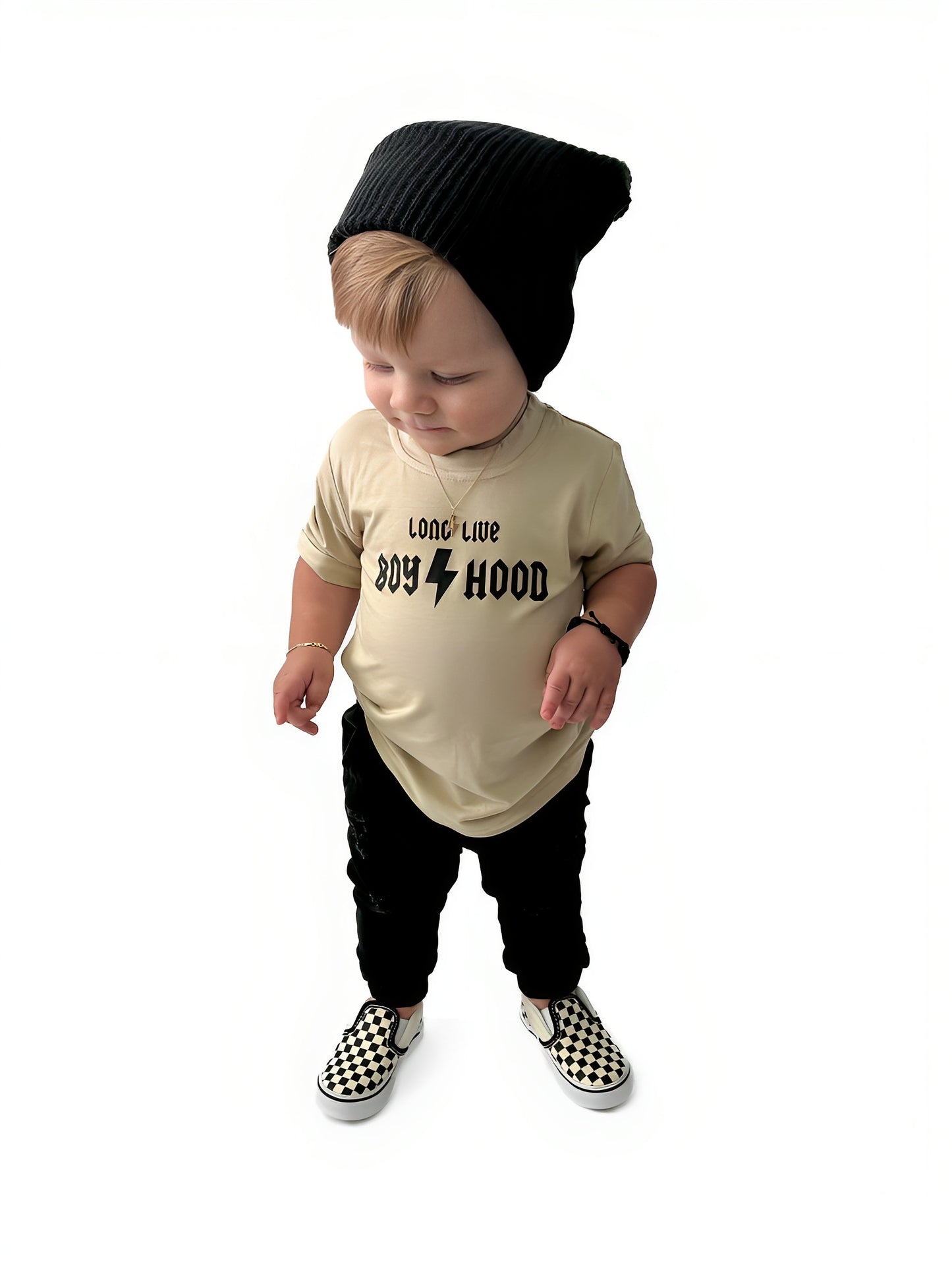 BAMBOO TEE - LONG LIVE BOYHOOD - SAND