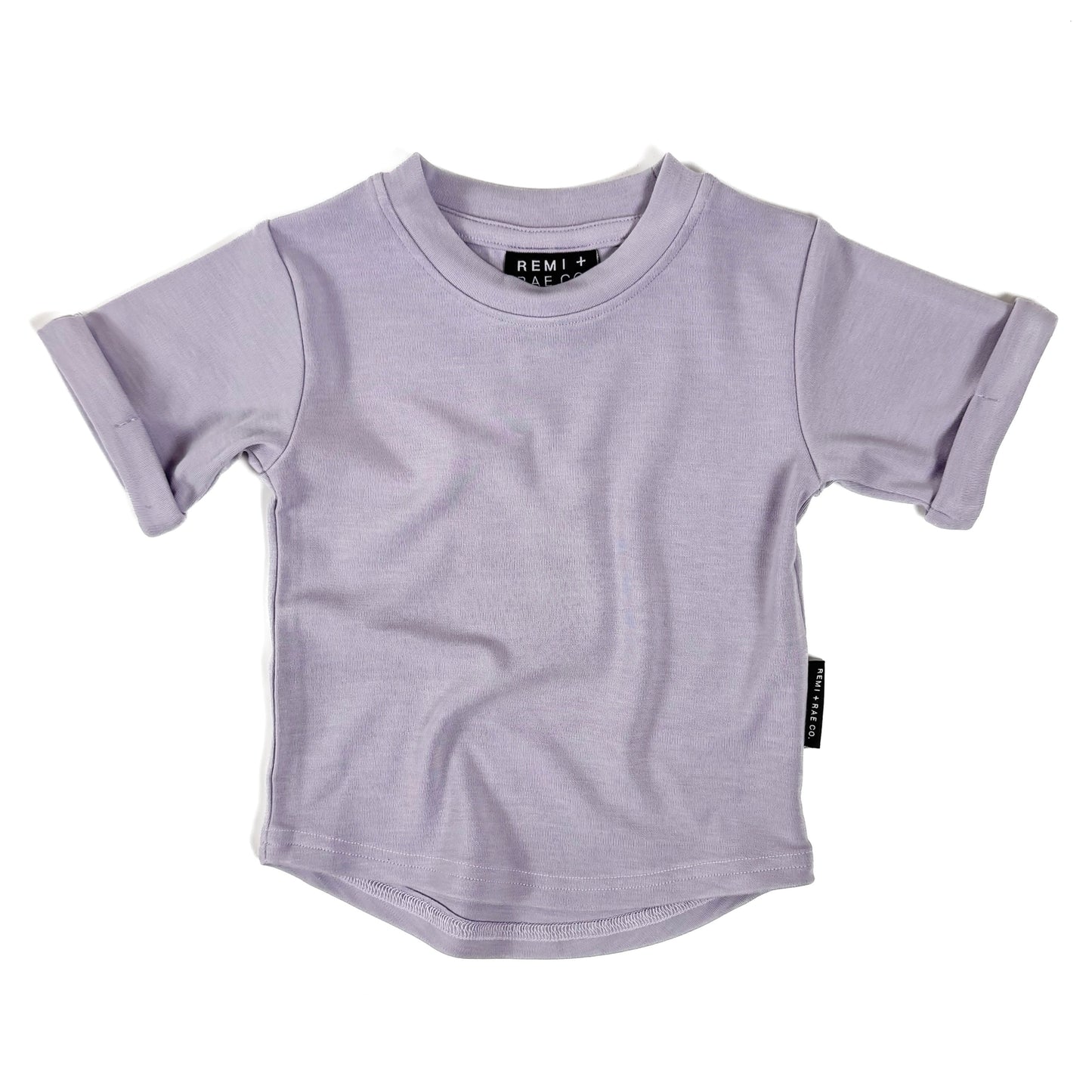 PURPLE KIDS BAMBOO TEE