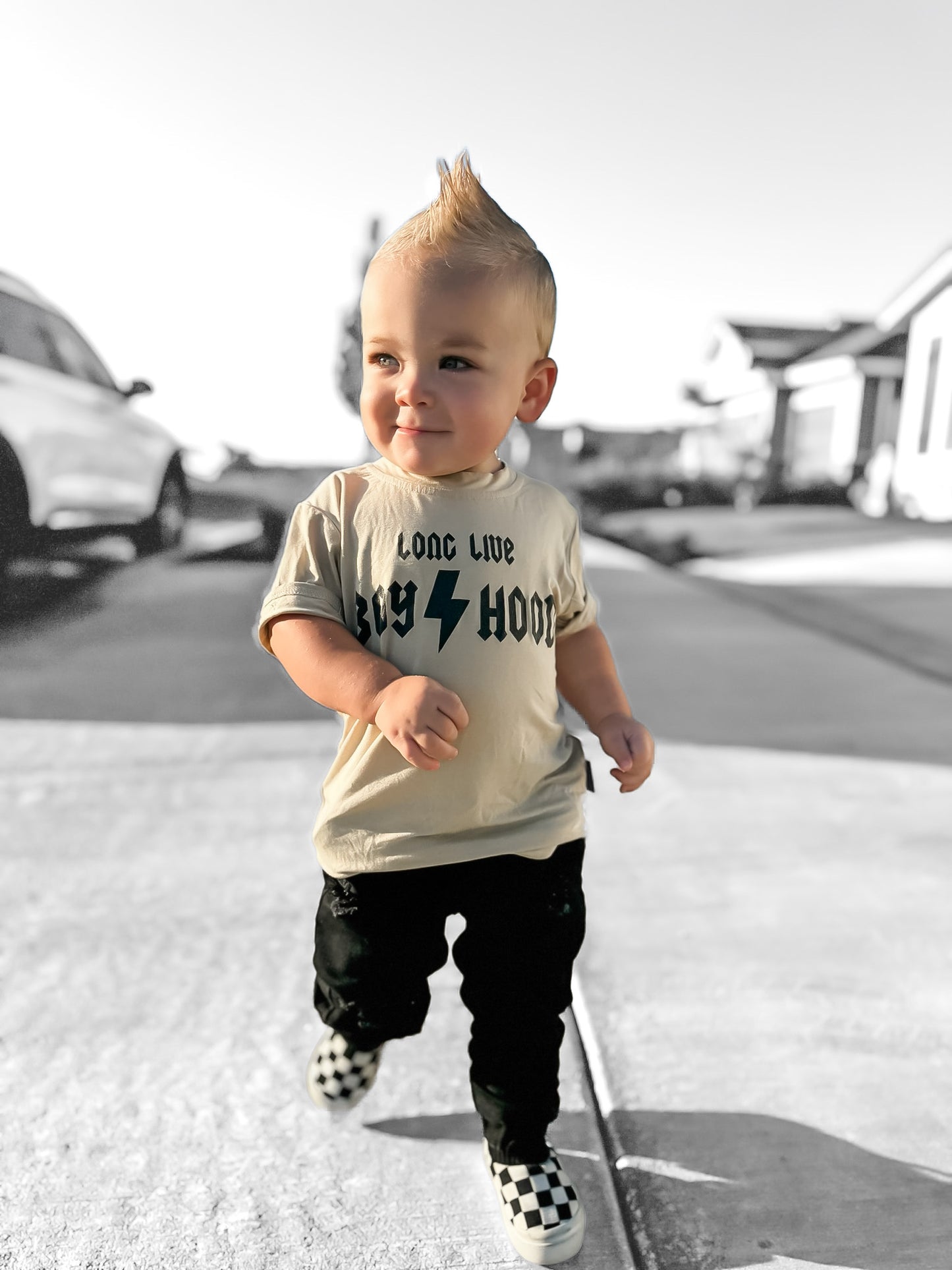 BAMBOO TEE - LONG LIVE BOYHOOD - SAND