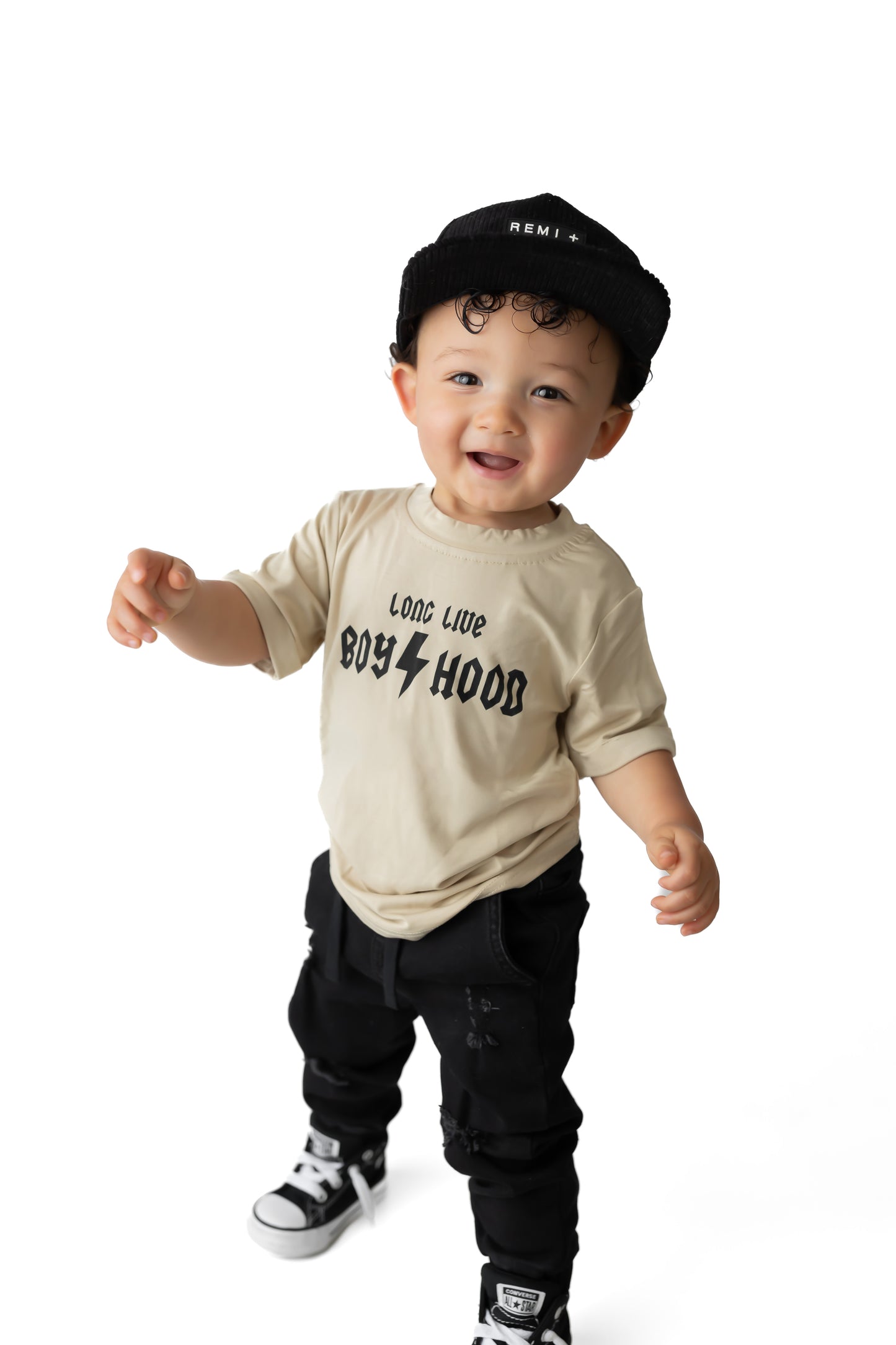 BAMBOO TEE - LONG LIVE BOYHOOD - SAND