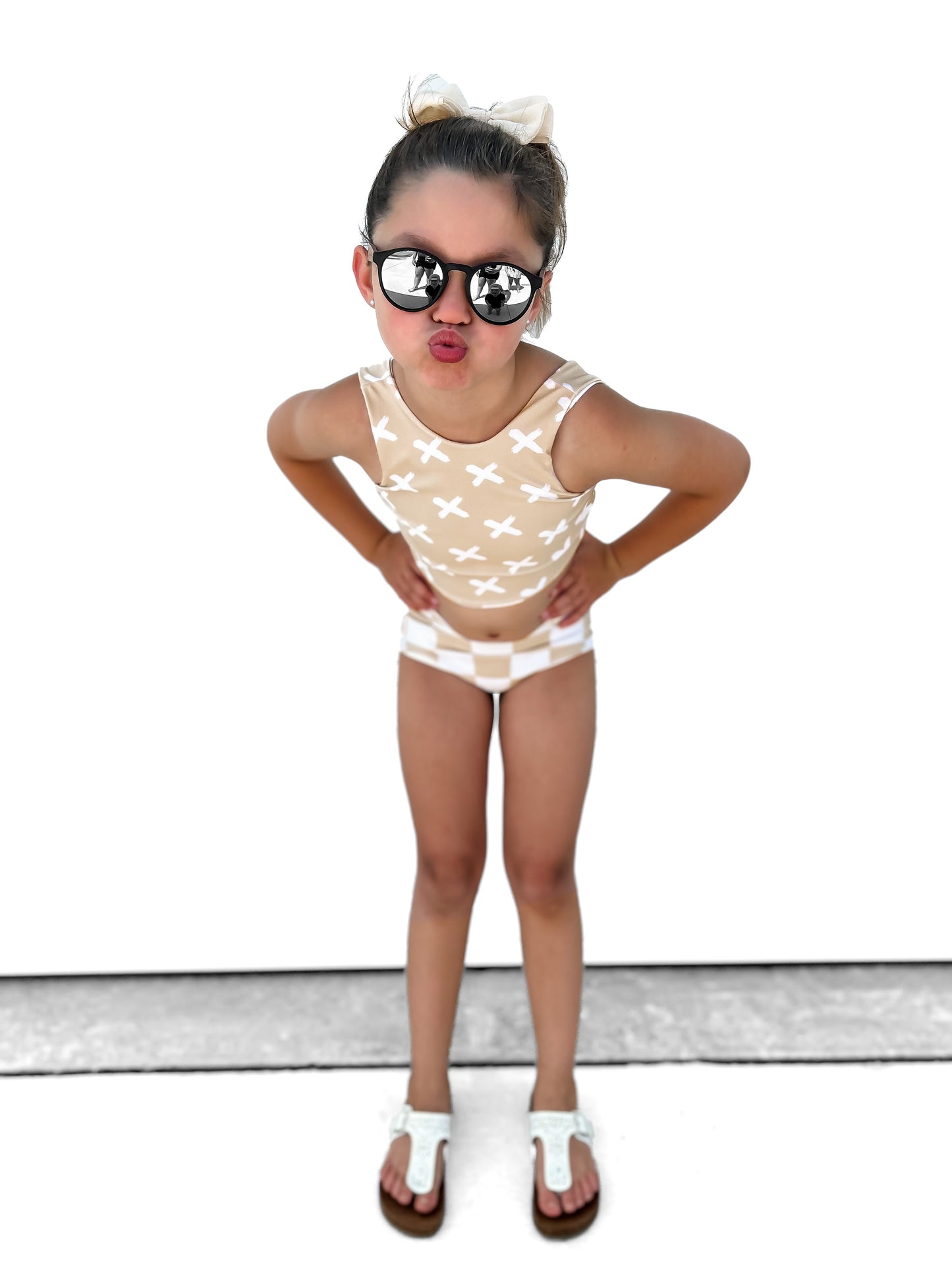 GIRLS X - ME OUT REVERSIBLE SWIM