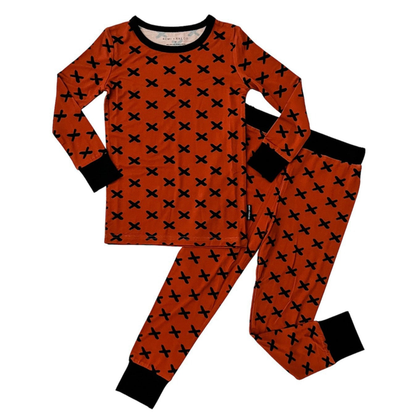 Burnt orange pajama discount set