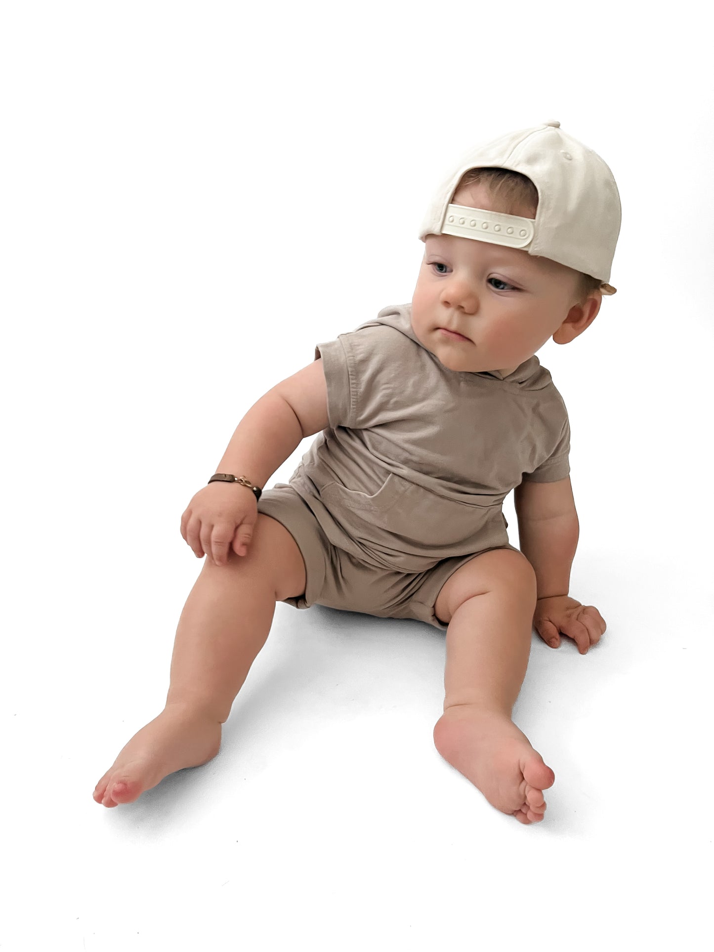 BAMBOO HAREM SHORTS - SAND