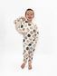 BAMBOO RIBBED BLANKET - SMILEYS