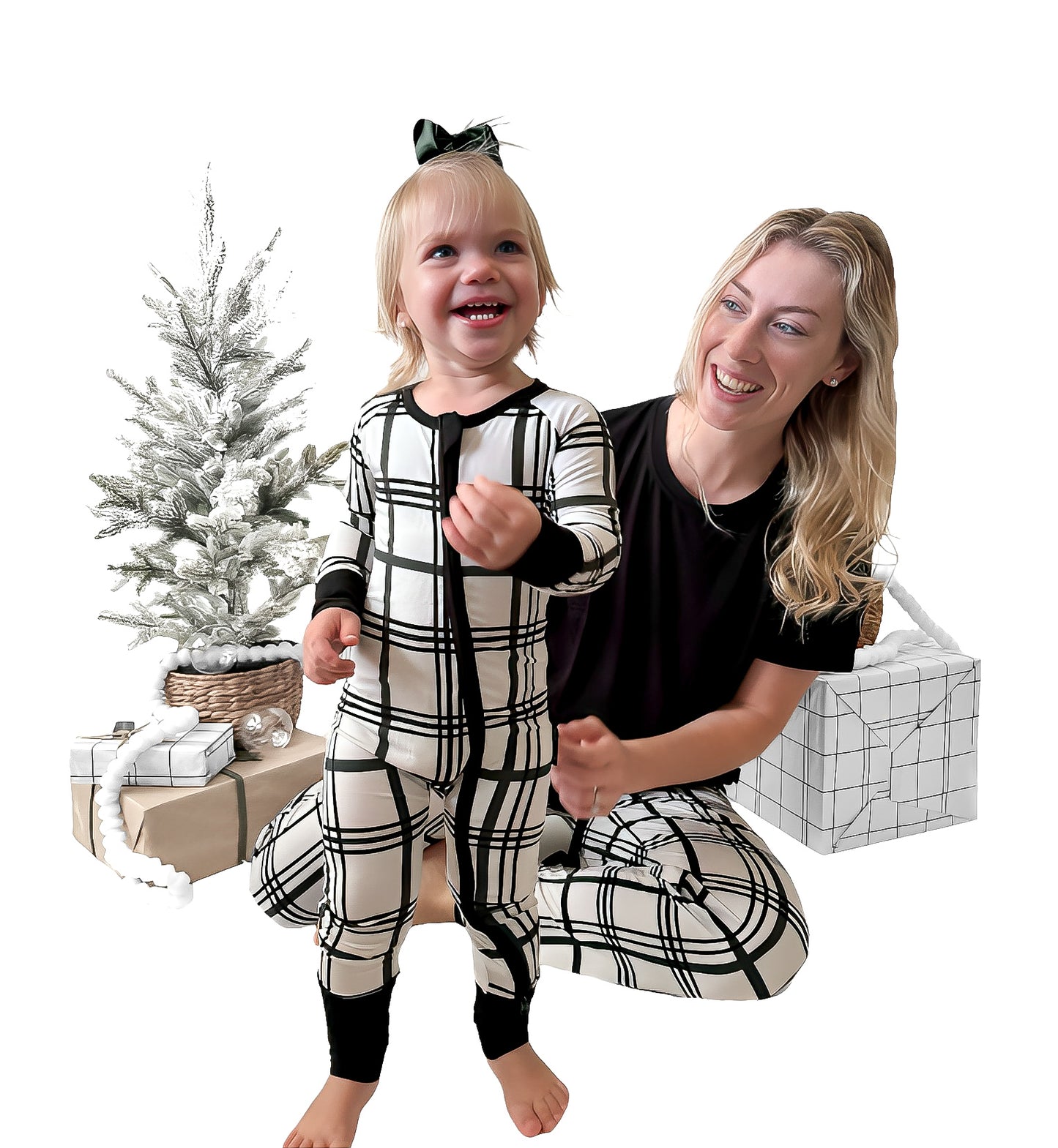 BAMBOO PAJAMA CRUISER - MERRY PLAID