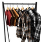 ADULT - HOODED FLANNEL JACKET - CLASSIC