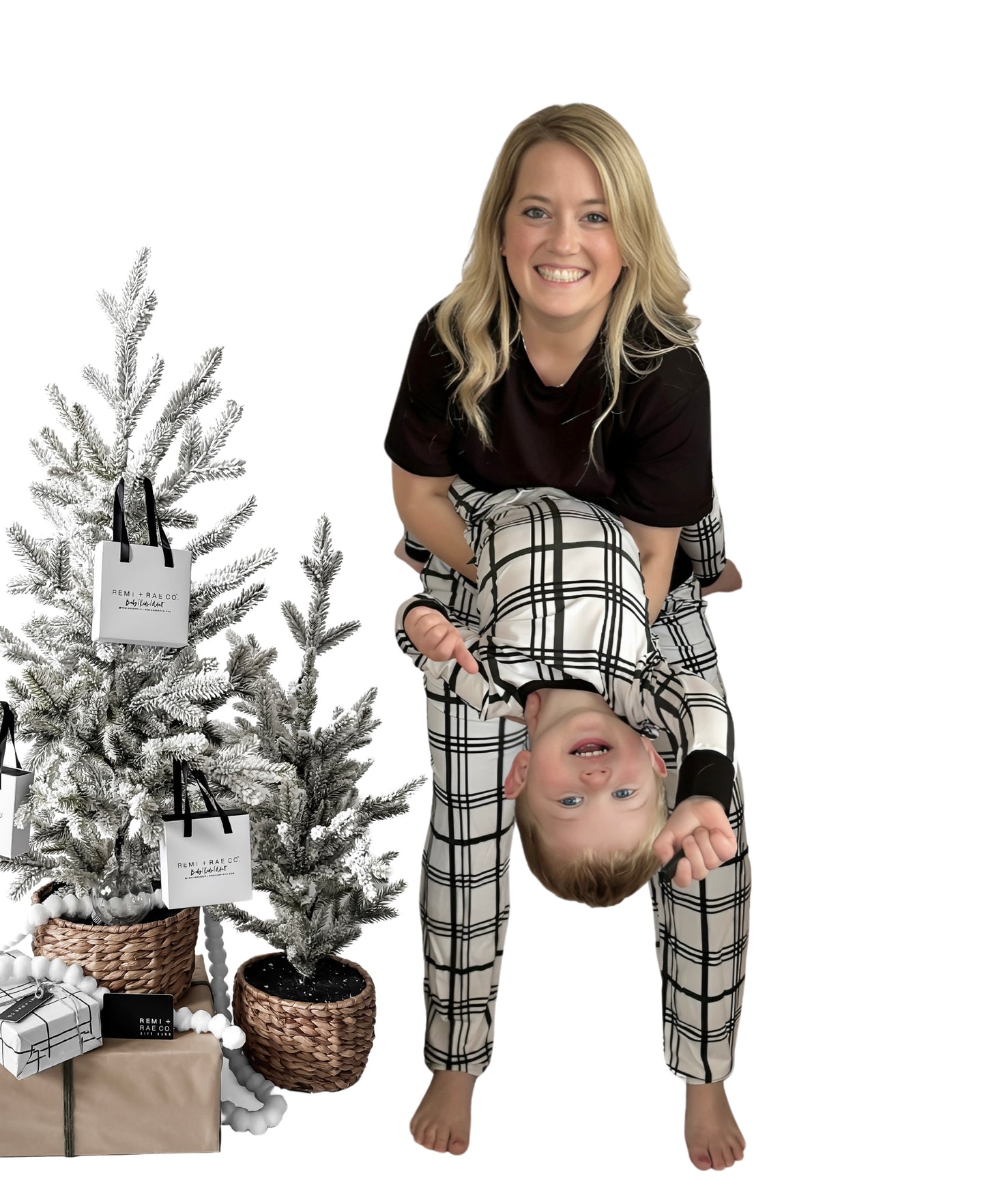 ADULT - BAMBOO PAJAMA JOGGERS - MERRY PLAID