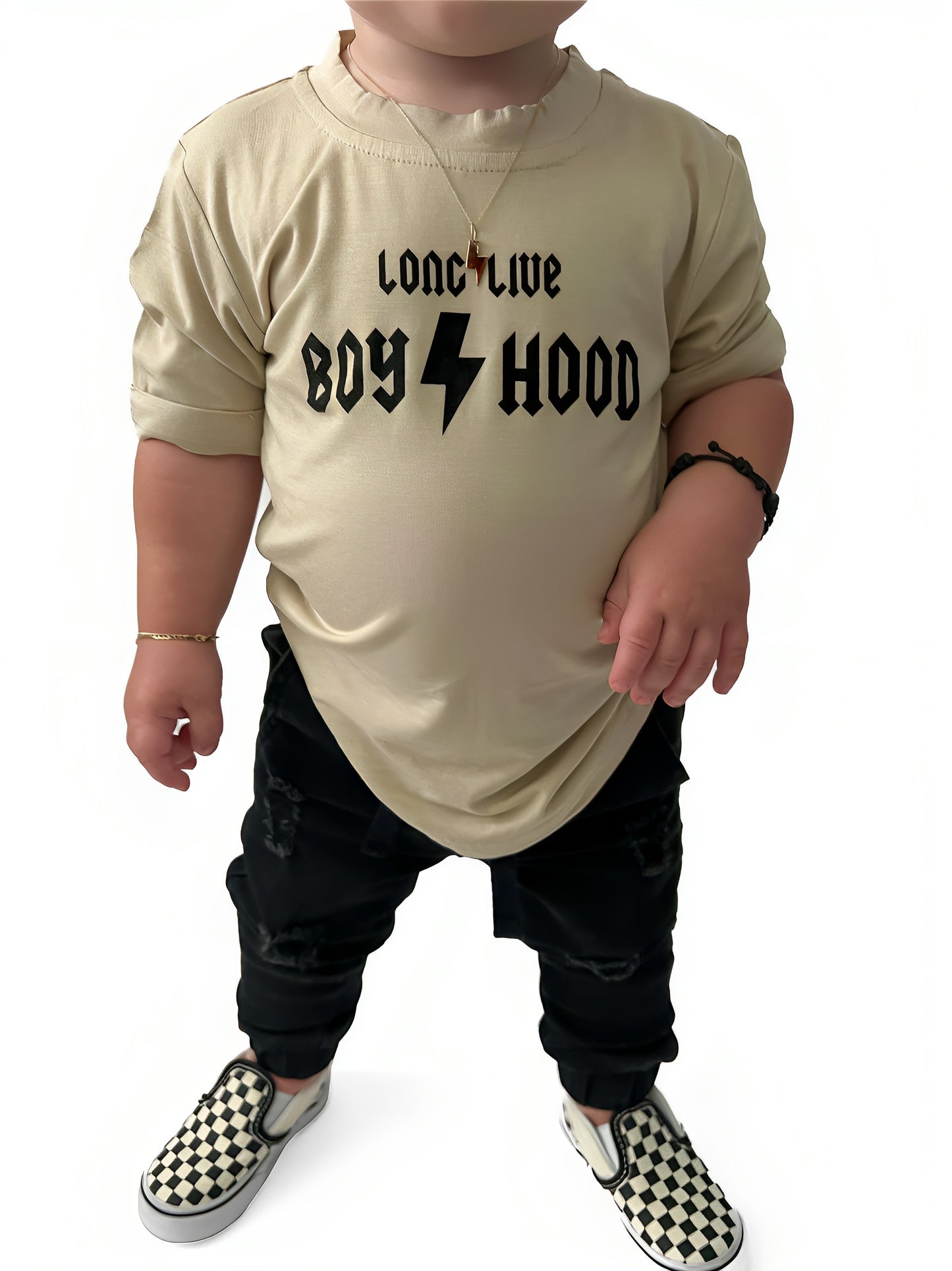 BAMBOO TEE - LONG LIVE BOYHOOD - SAND