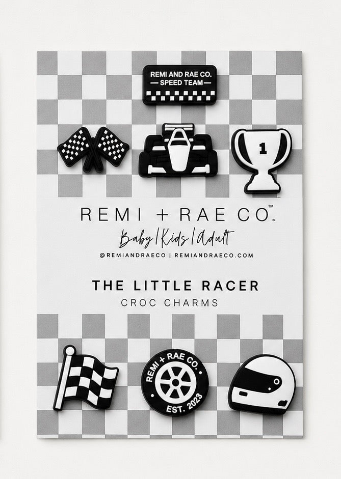 CROC/BAG CHARMS - THE LITTLE RACER