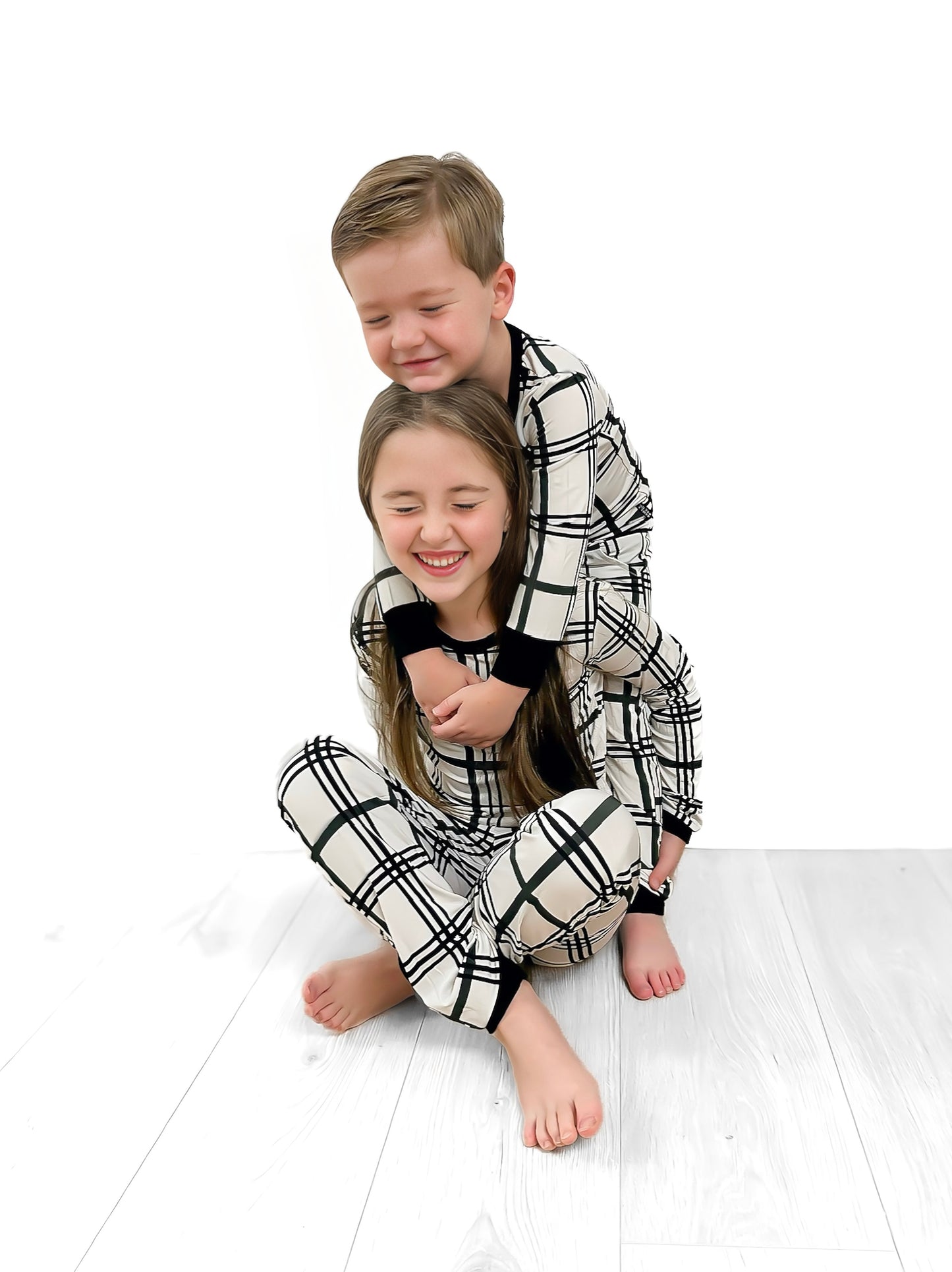 BAMBOO 2 PIECE PAJAMA SET - MERRY PLAID