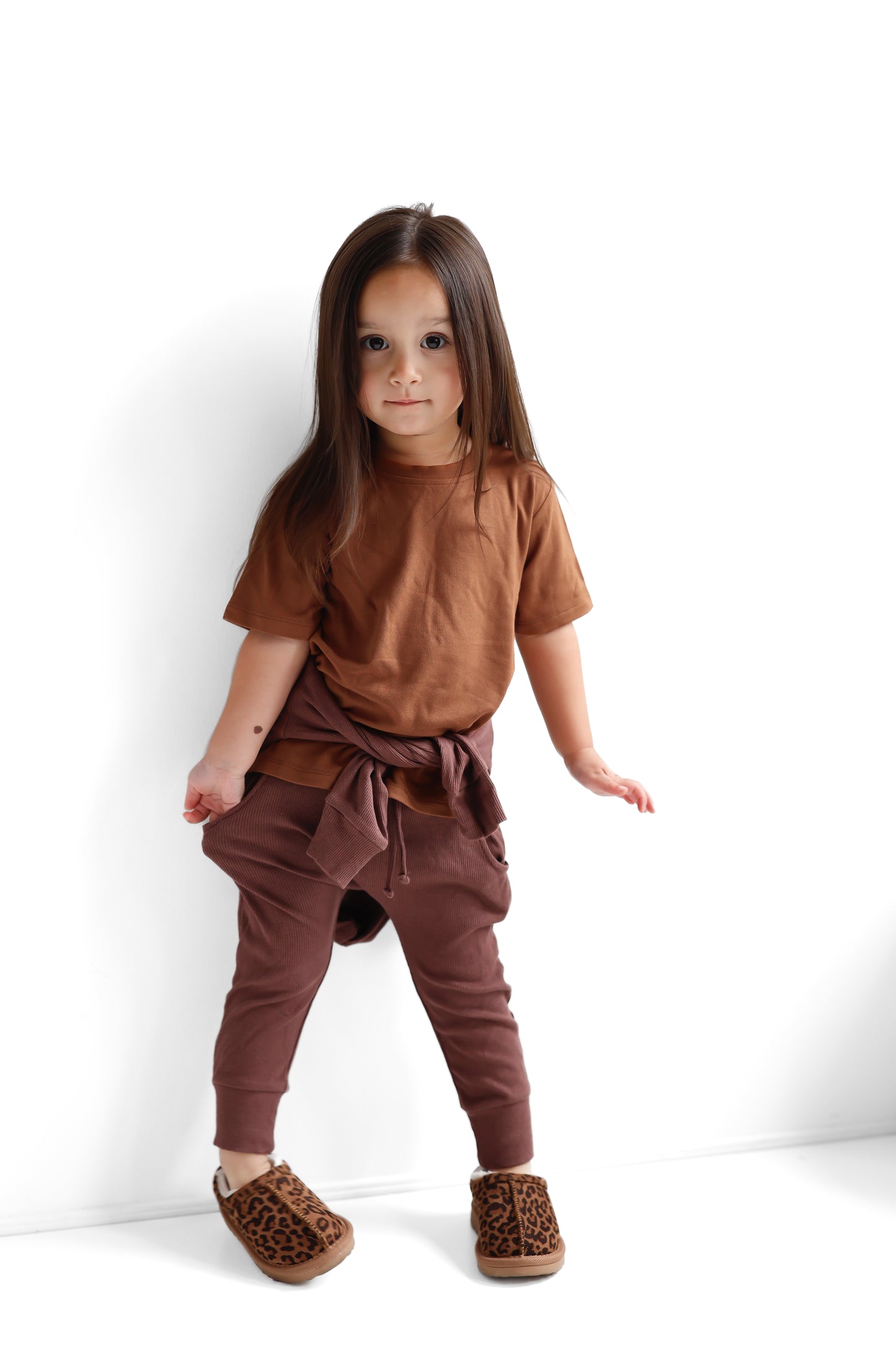 BAMBOO LUXE TEE - NUTMEG