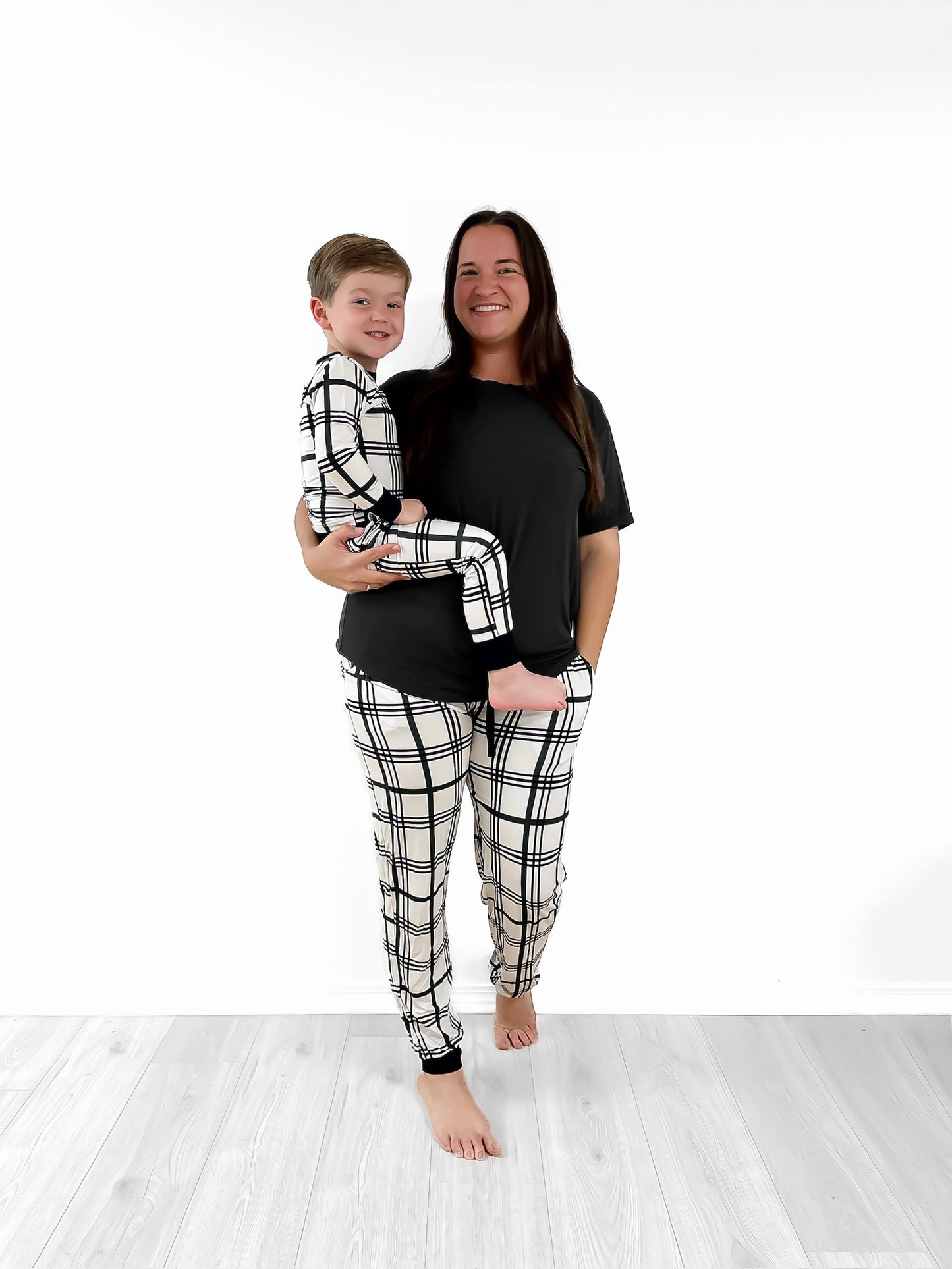 BAMBOO 2 PIECE PAJAMA SET - MERRY PLAID