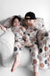 BAMBOO RIBBED CRUISER PAJAMAS - BOWS