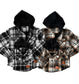 ADULT - FLANNEL JACKET - CARAMEL