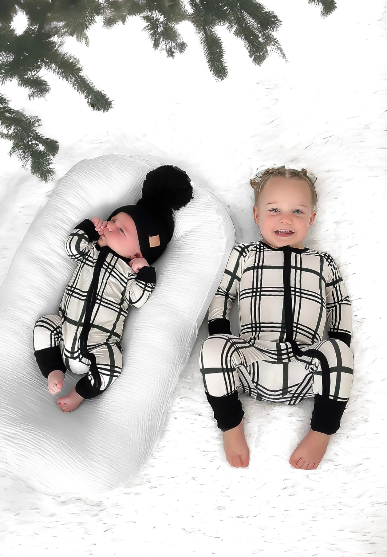 BAMBOO PAJAMA CRUISER - MERRY PLAID