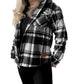 ADULT - HOODED FLANNEL JACKET - CLASSIC