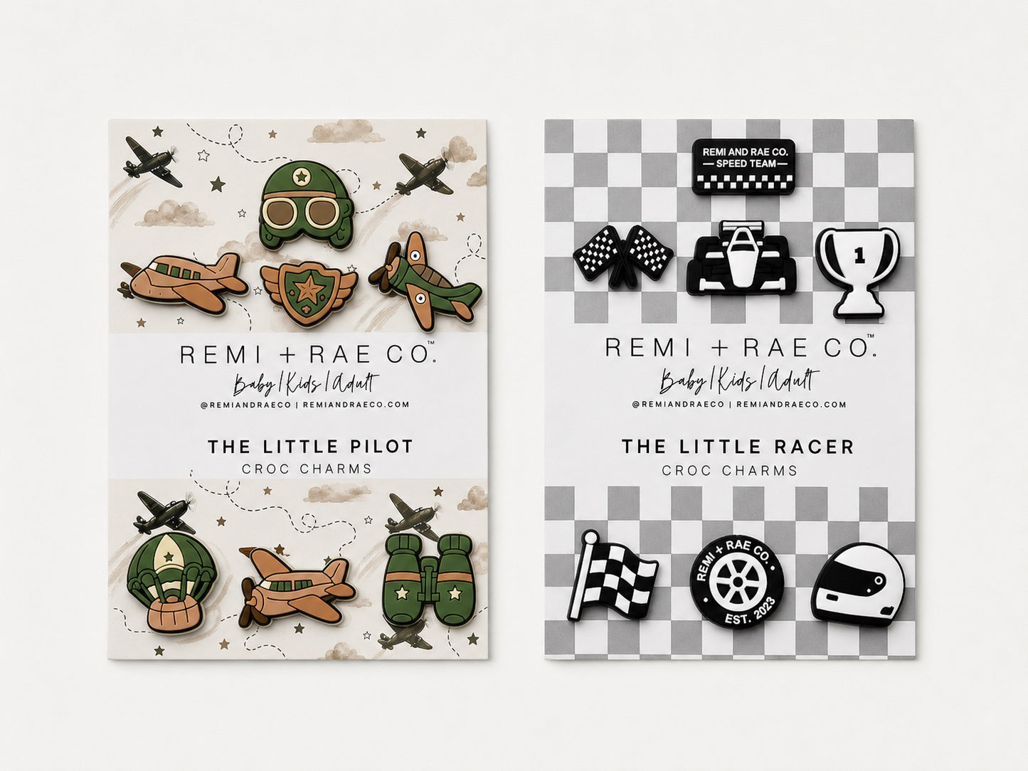 CROC/BAG CHARMS - THE LITTLE PILOT