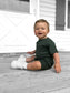 BAMBOO WAFFLE CARGO SHORTS - FOREST