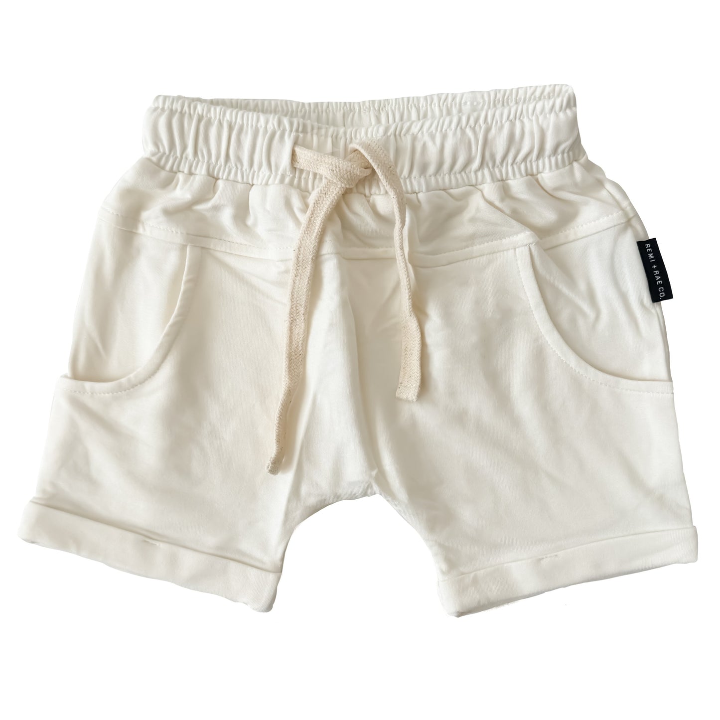 BAMBOO HAREM SHORTS - COCONUT