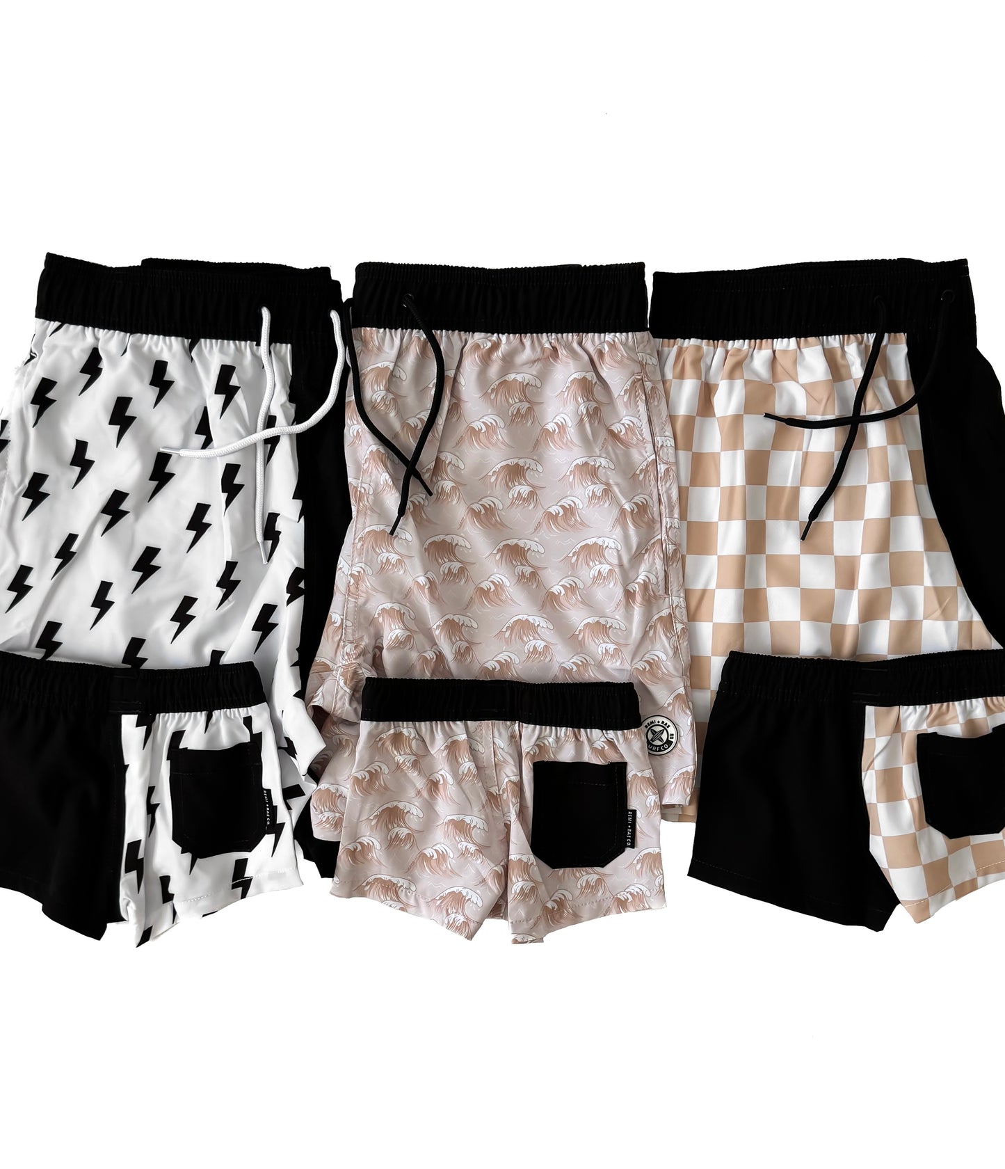 ADULT - HYBRID SWIM SHORTS - SAND DUNES