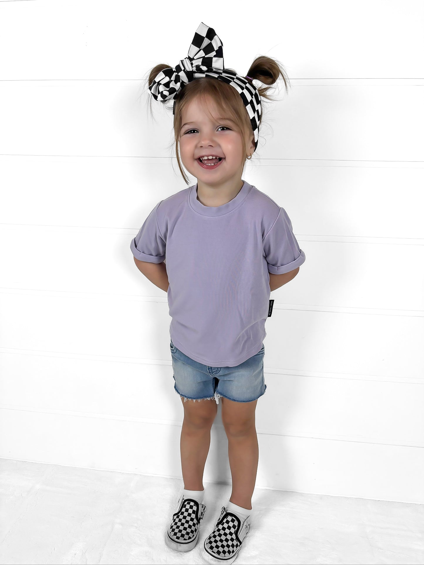 DENIM CUT OFF SHORTIES - CLASSIC