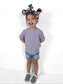 DENIM CUT OFF SHORTIES - CLASSIC