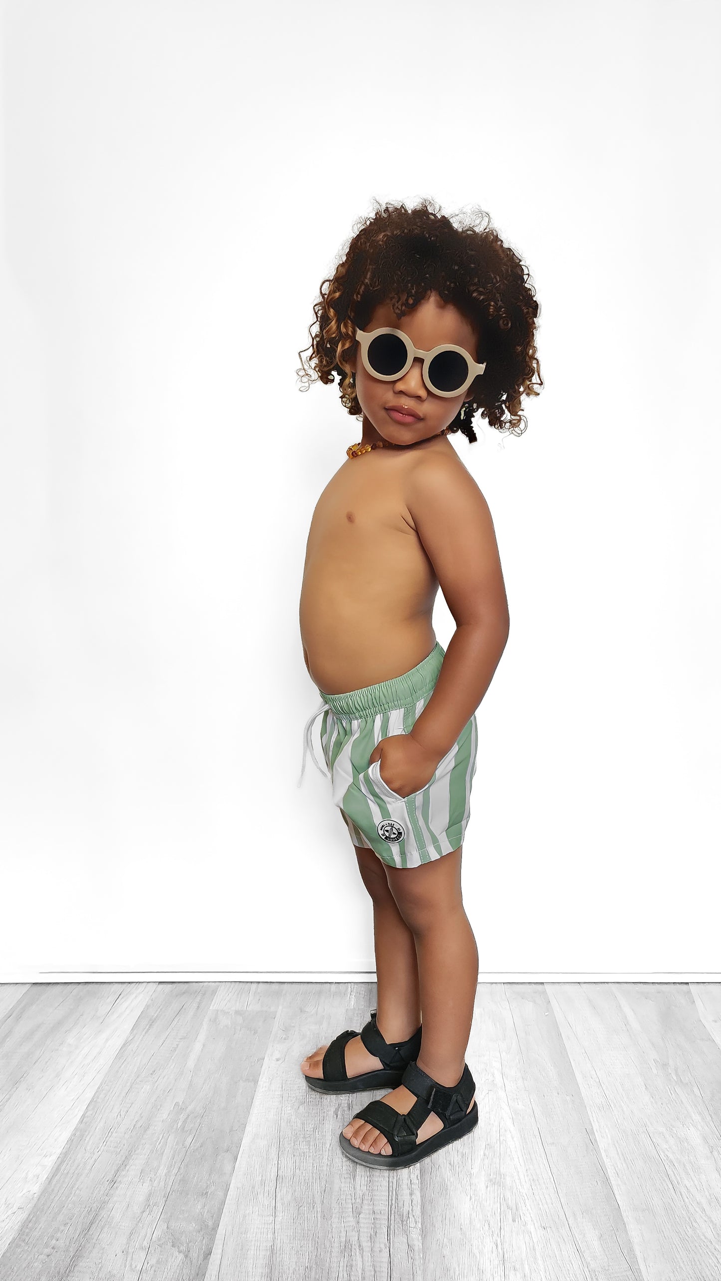 HYBRID SWIM SHORTS - MOJITO