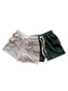 BAMBOO WAFFLE CARGO SHORTS - MOONSTONE