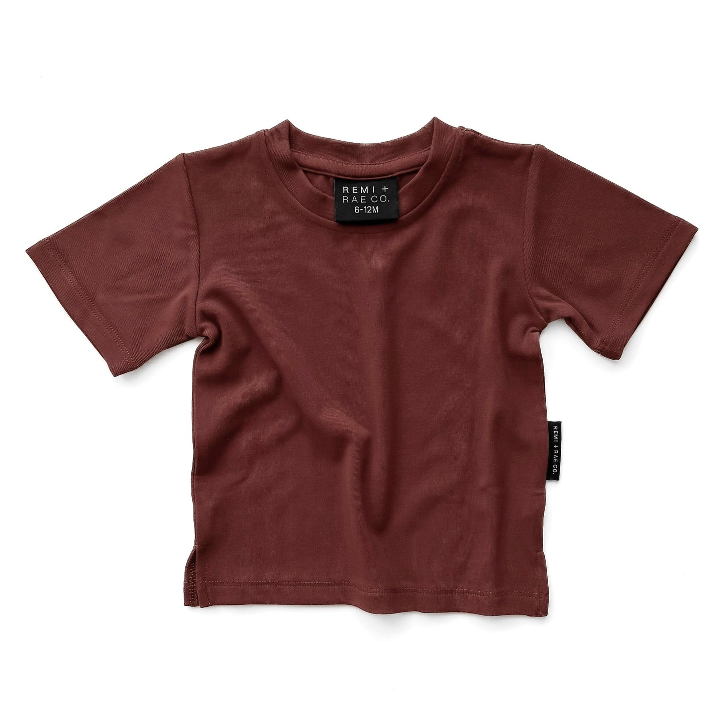 BAMBOO LUXE TEE - BRICK