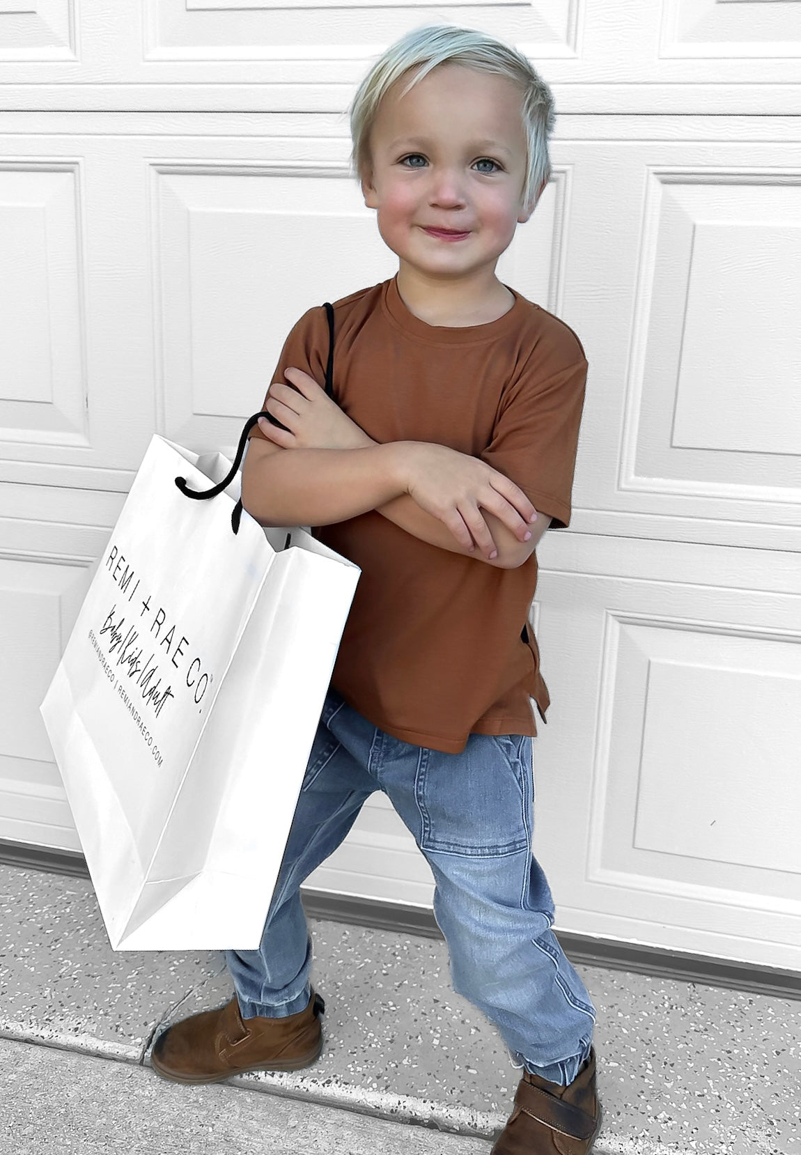 BAMBOO LUXE TEE - NUTMEG