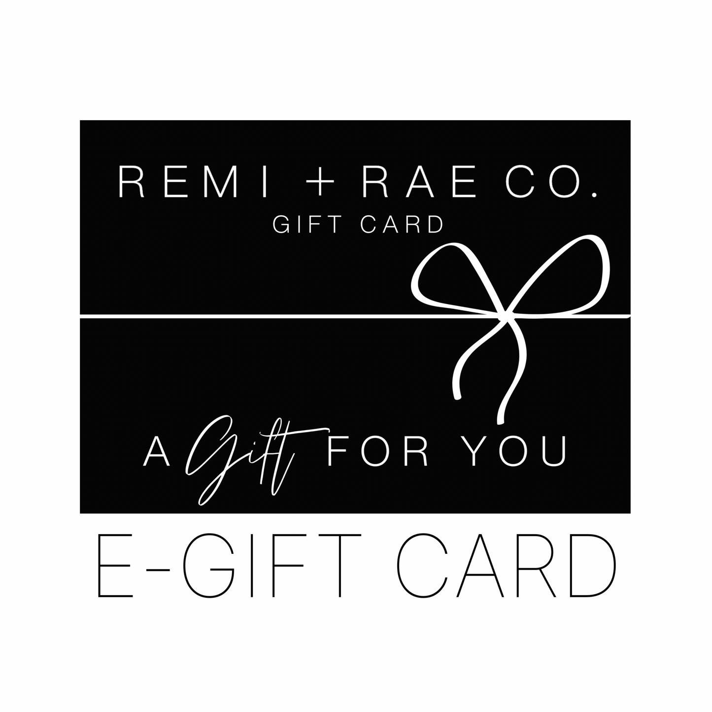 E-GIFT CARD