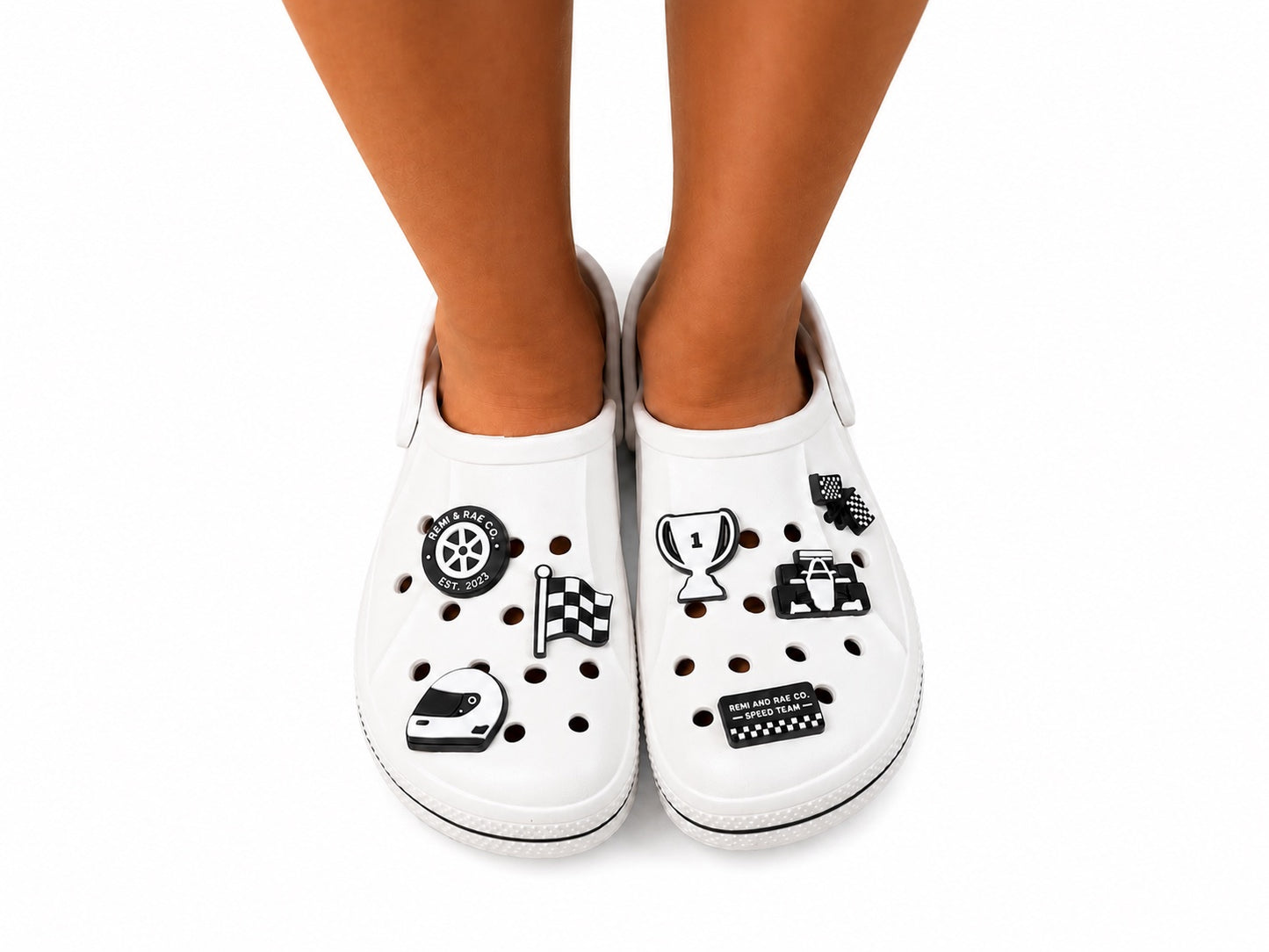 CROC/BAG CHARMS - THE LITTLE RACER