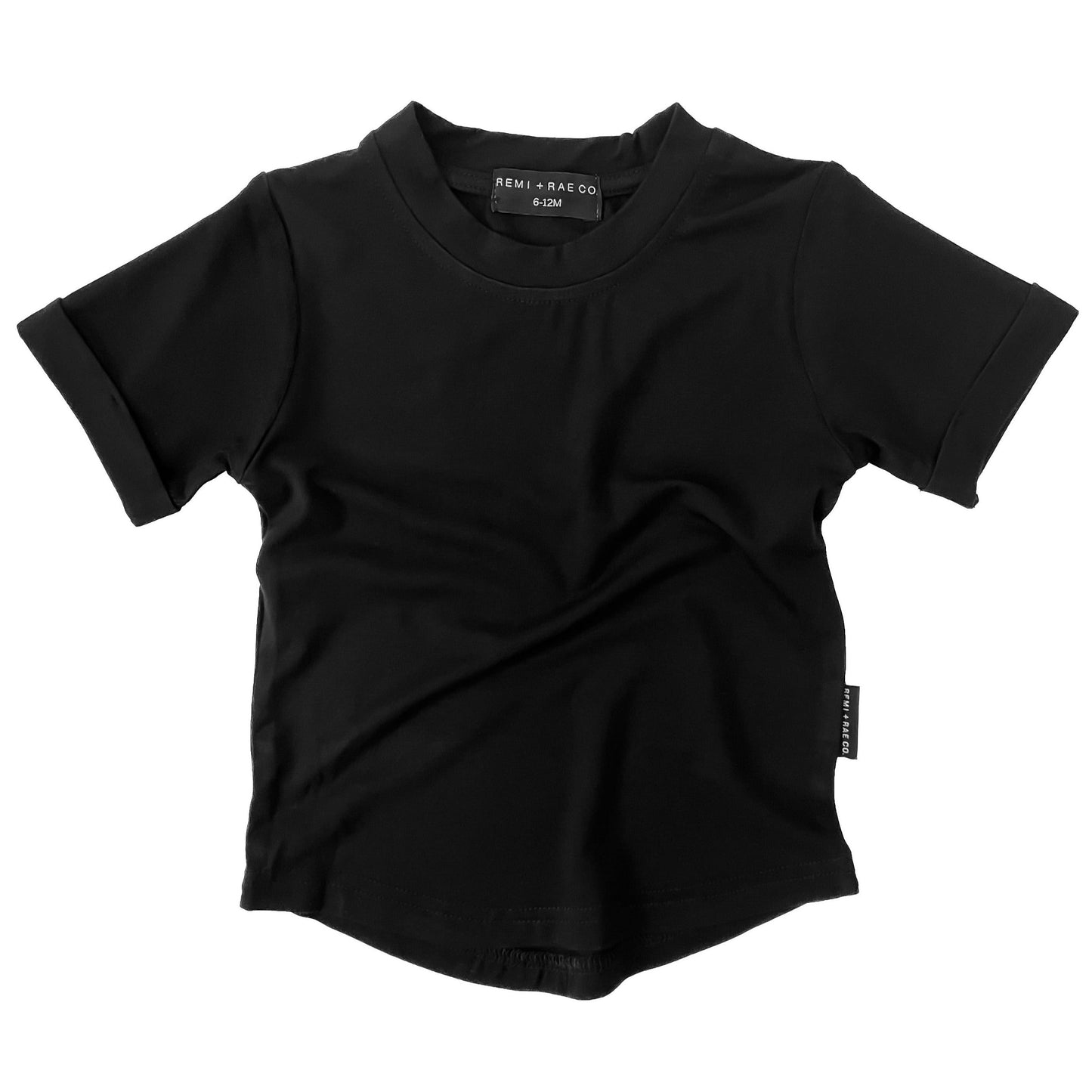 BAMBOO BASIC TEE - BLACK