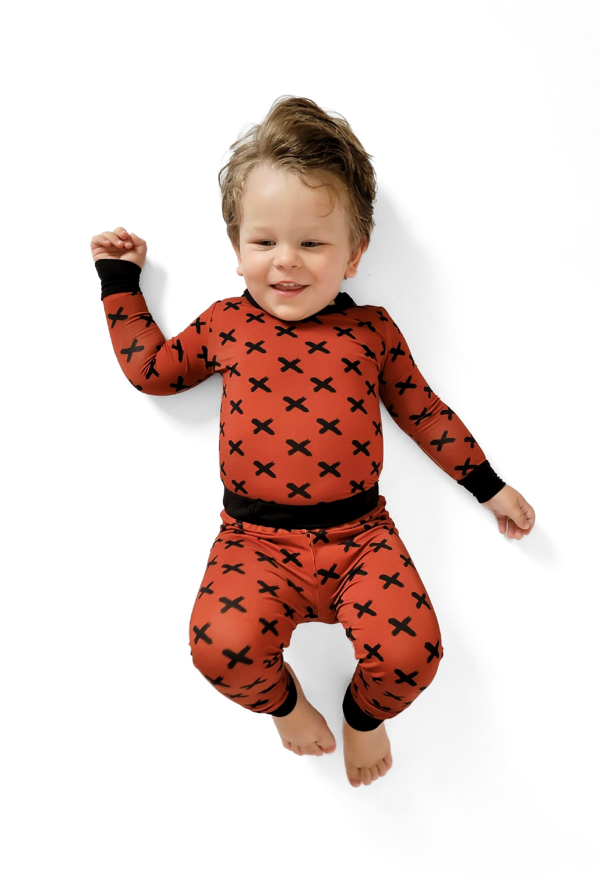 Red Modal Human Pajamas