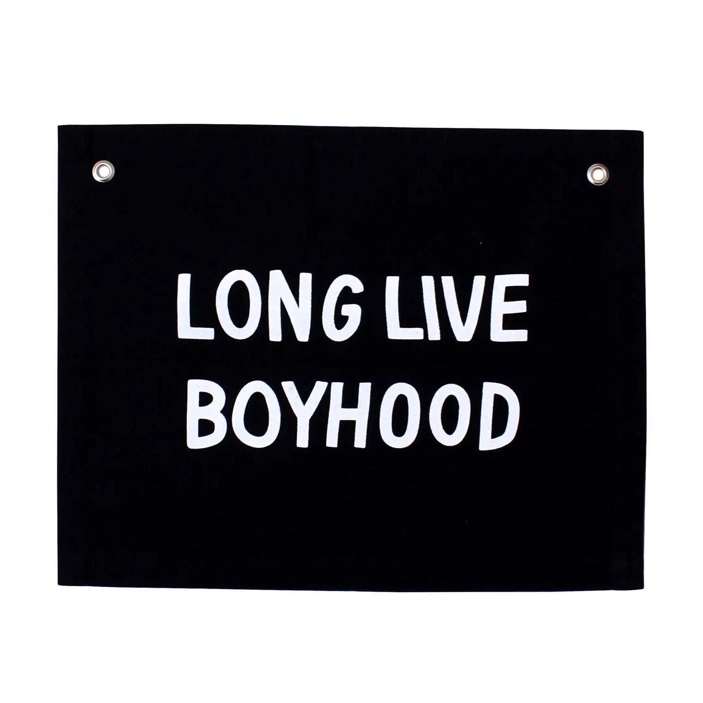 BANNER - LONG LIVE BOYHOOD - BLACK